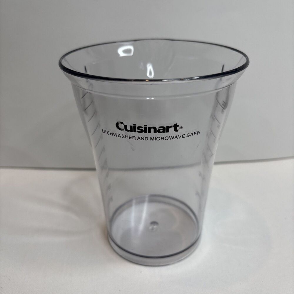 Cuisinart Smart Stick Hand Blender Measuring Beaker Cup Replacement 2 Cup 16 oz